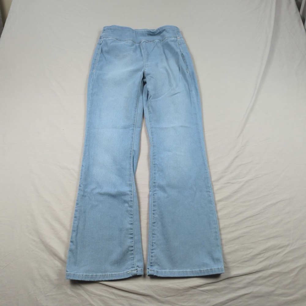 Free People Jeans Womens XS‎ 24 Blue Boot Cut Cropped In My Feelings Stretch